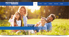 Desktop Screenshot of ecosson.com.br