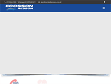Tablet Screenshot of ecosson.com.br